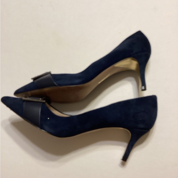 Elegant Navy Blue Women's Shoes - Picture 5 of 11